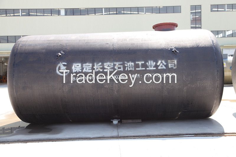 horizontal storage oil tank, single oil tank