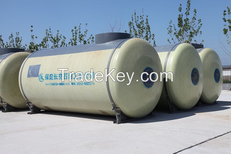 horizontal storage oil tank