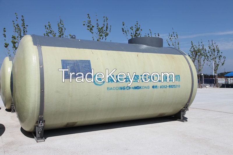 horizontal storage oil tank