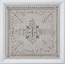 Artistic Aluminum Ceiling Panel with Silk Printing Pattern for Home Decoration