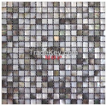 mother of pearl tile wall mosaic bathroom