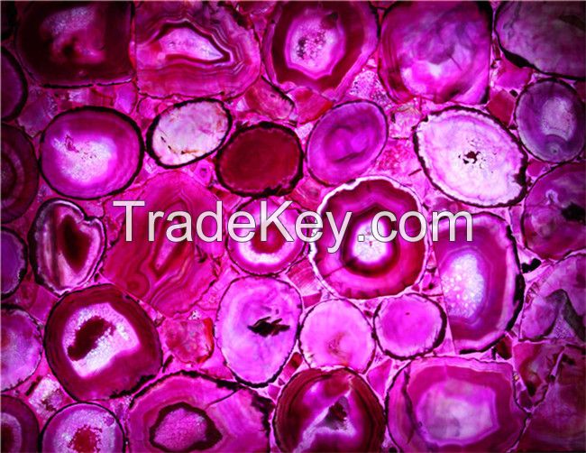 onxy stone slab agate board vanity top