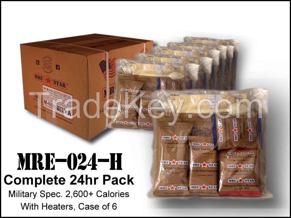 MRE Star brand Halal Shelf-Stable Food Packs