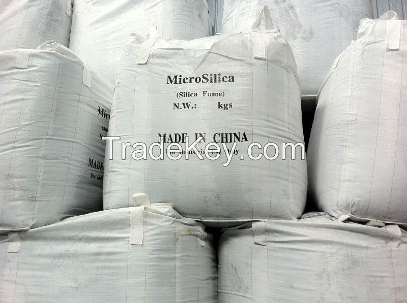 Silica fume/microsilica for concrete