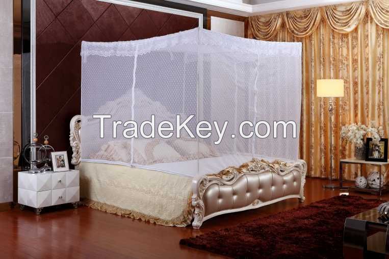 mongolian yurt mosquito net with fiberglass pole