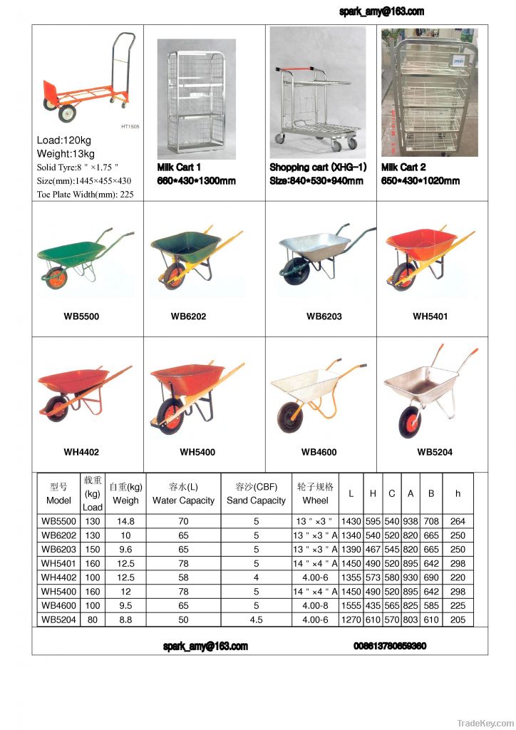 wheel barrow