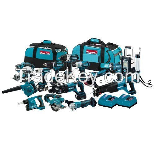 Original 100% New Makita LXT1500 18 V 15 TOOLS COMBO Kits 