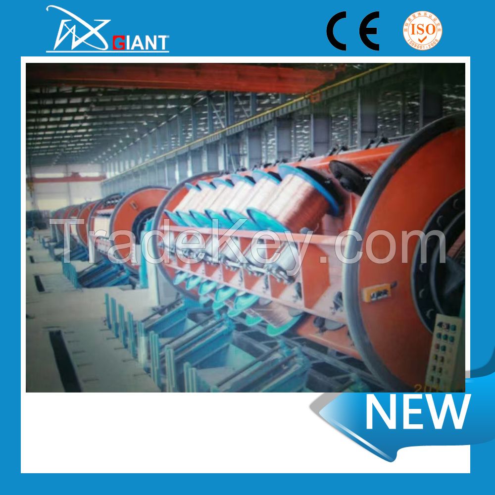  JLK-630/6+12+18 for Copper Wire Rigid Frame Stranding Machine