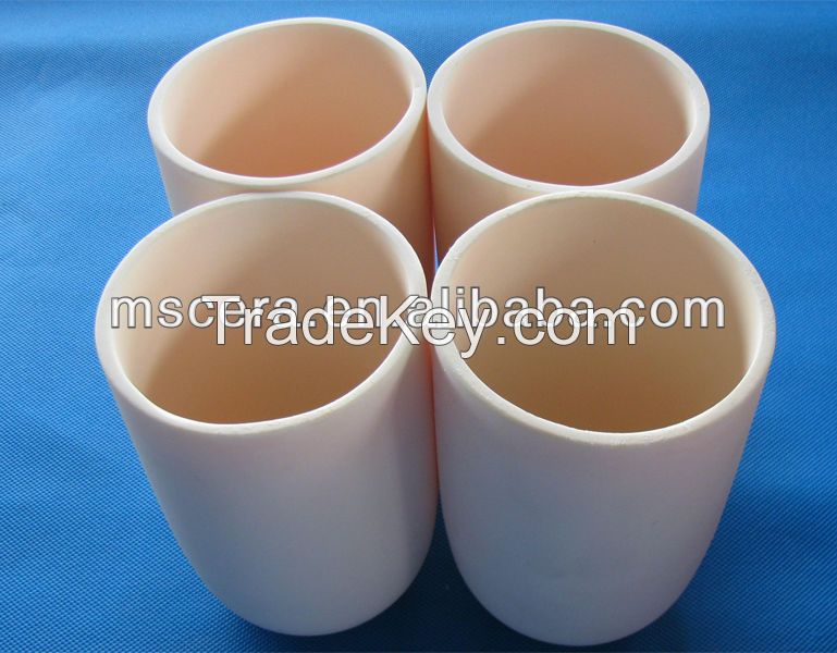 Industrial High Temperature Resistance Alumina Crucible