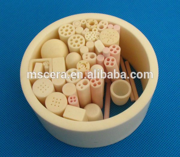 High Temperature 1800C Al2o3 Ceramic Tubes