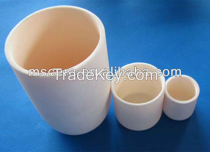 Industrial High Temperature Resistance Alumina Crucible