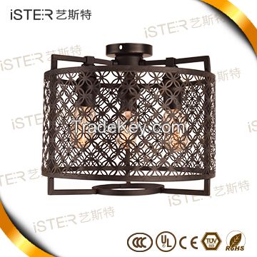 Personality design indoor E27*10 modern wrought iron Pendant light