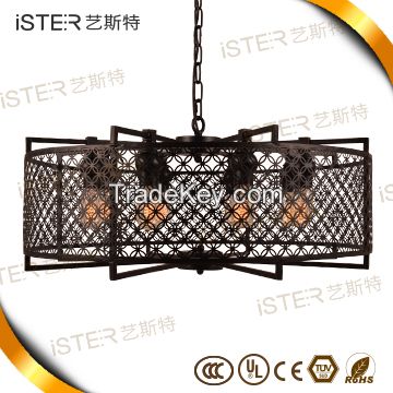 Personality design indoor E27*10 modern wrought iron Pendant light