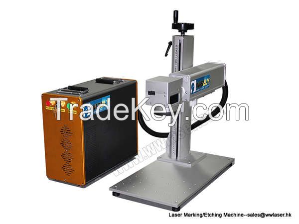 Portable fiber laser marking machine