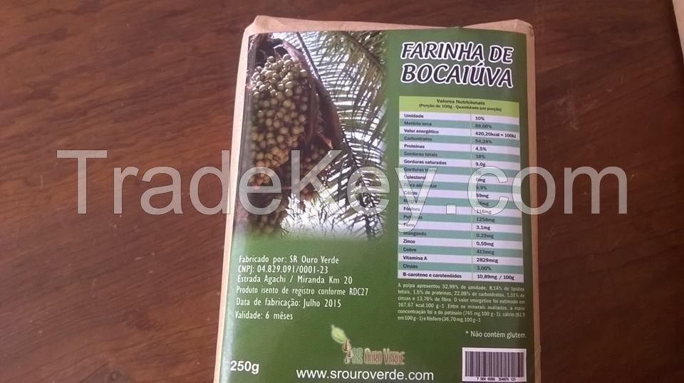 Bocaiuva (Acrocomia aculeata), Gluten Free Flour, coconut flour