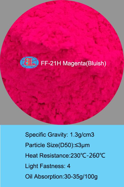 FF series Violet Fluorescent Pigment for TPU EVA painting ink PVC Rubber