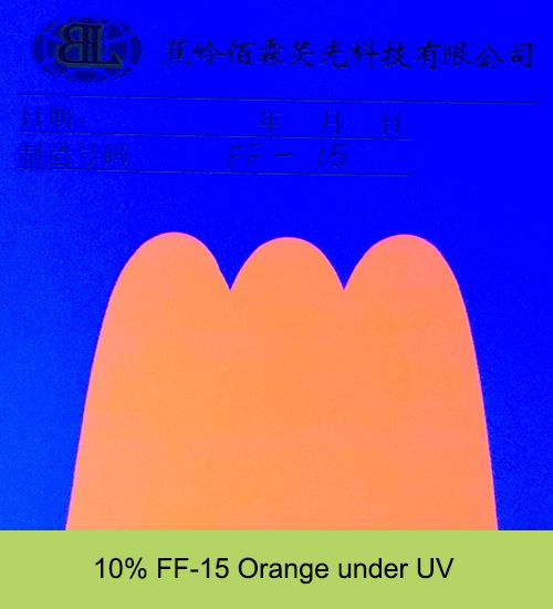 Daylight Organic Fluorescent Pigment for Rubber/Plastic-Orange series