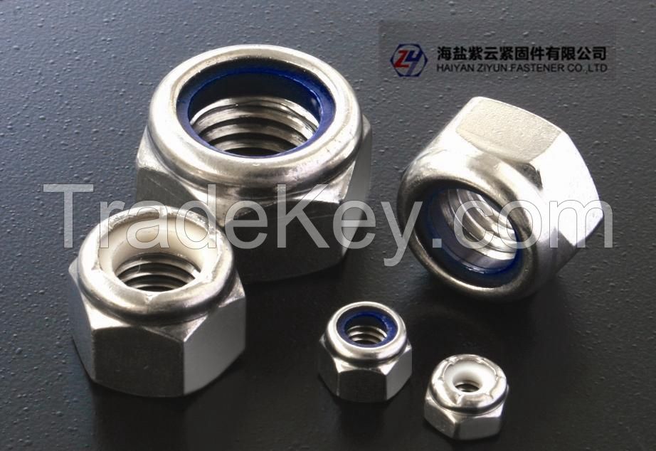 NYLON SELF LOCKING NUT DIN985