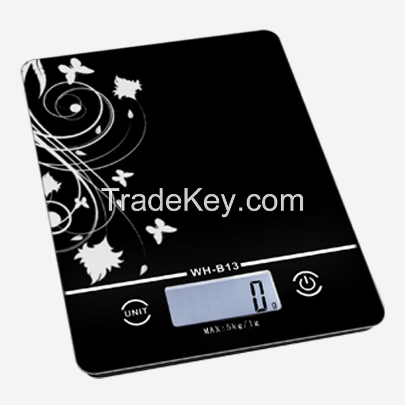 5kg Digital household scale touch screen kitchen scale