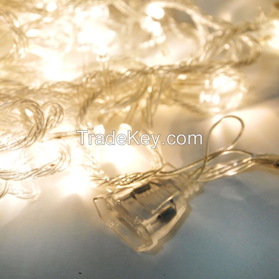 100 Led String Blinker Light Cable Festival Party Home Decoration