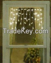 100 LED CE Plug Curtain String Light Indoor Home Decoration
