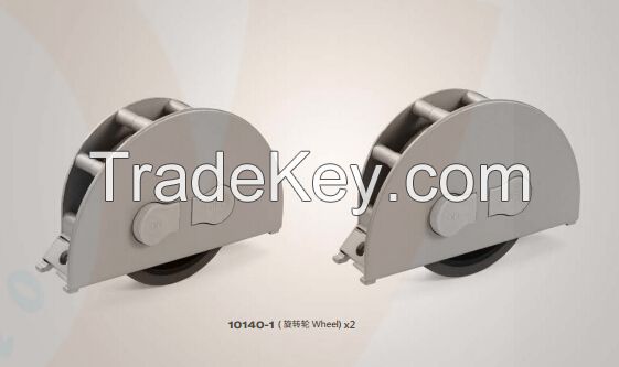 Furniture embedded roller(Zinc alloy)