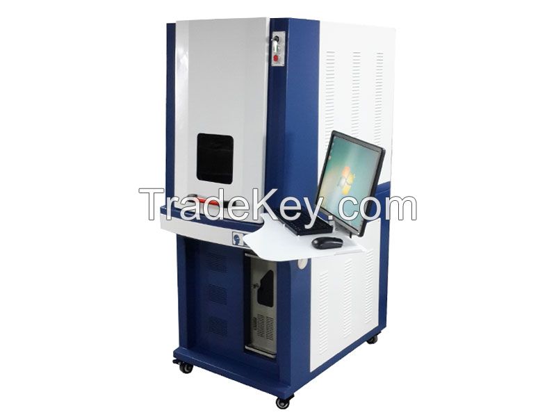 Desktop Color Laser Marking Machine - Type V - MOPA Fiber Laser, metal, nonmetal, jewelry marking.