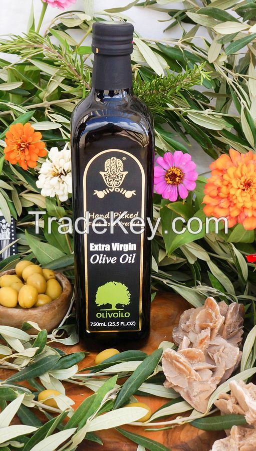 Extra Virgin Olive Oil in 750mL Marasca Dark Glass Bottle