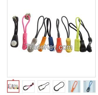 PVC Injection Nylon Zipper Slide for Garment &amp; Luggages