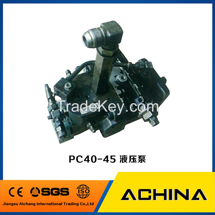 China good quality excavator hydraulic pump SH120A3, PC40-45,K3V112Dect.