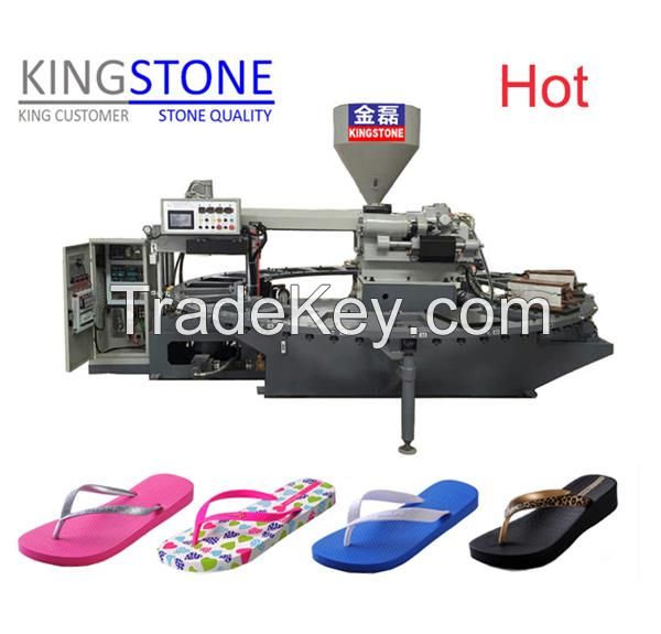 Single Color Slipper &amp; Sandals Making Machine