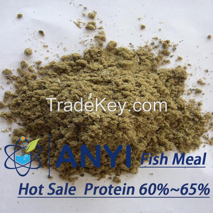 Fish meal for fish feed  Protein:60%~65% min  