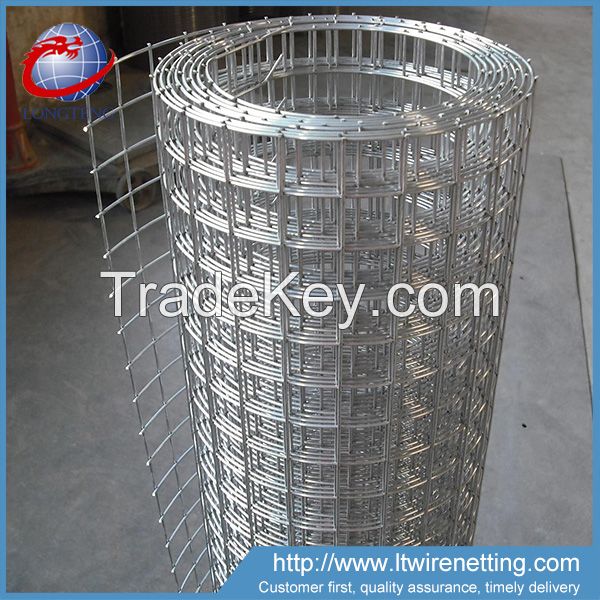 Wholesale price 2X2 hot dipped galvanized welded wire mesh