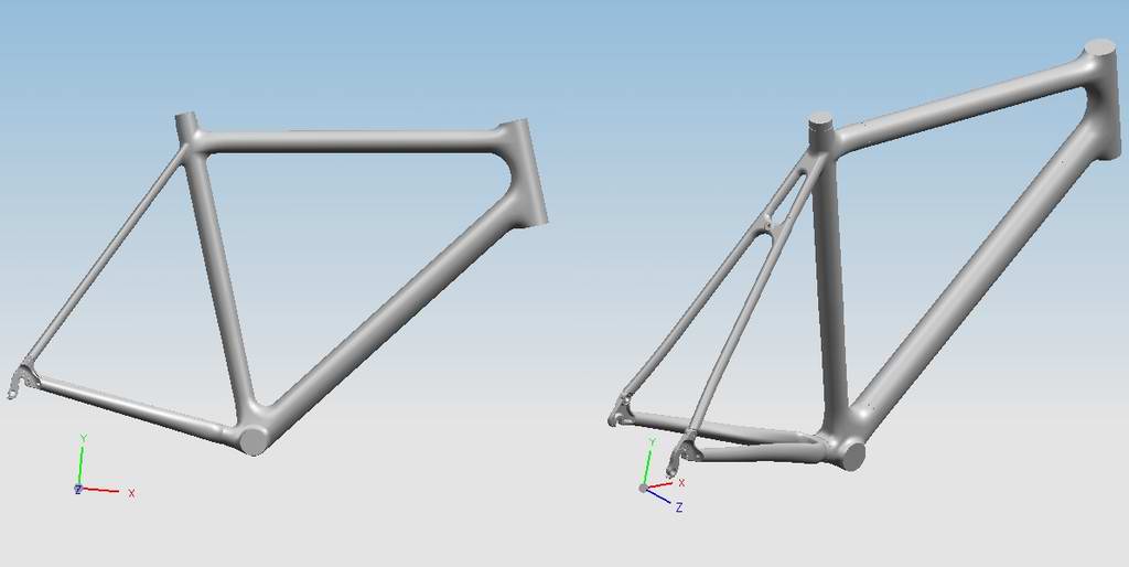 Road Racing Carbon Frame - Model 5