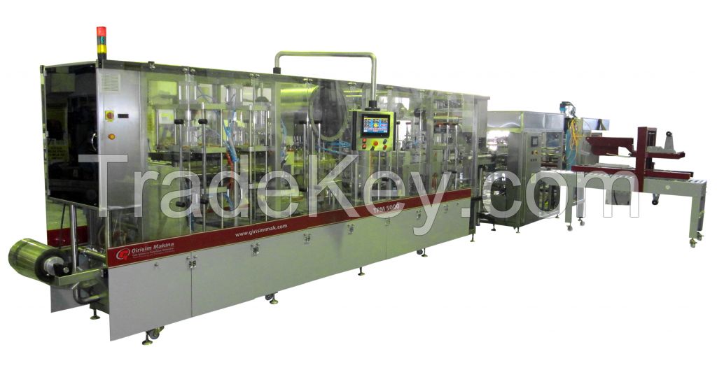 Thermoforming Cup Water Form &amp; Fill &amp; Seal Machine