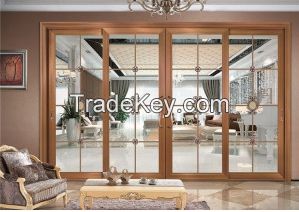 Popular Aluminum Casement Windows with White Powder Coating