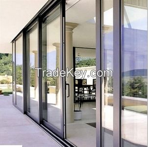 Popular Aluminum Casement Windows with White Powder Coating