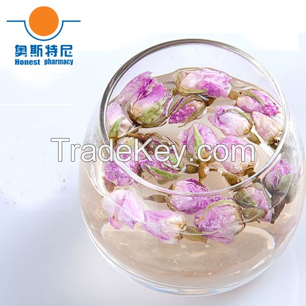 organic dried France pink rose buds tea