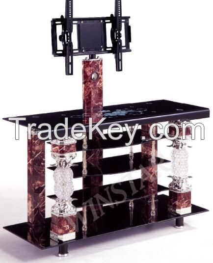 Italian design modern glass tv stand