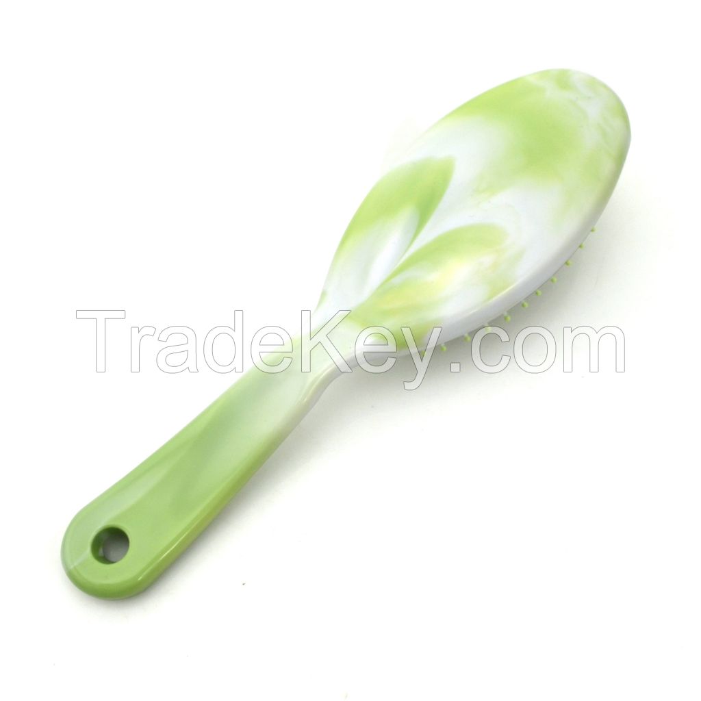 new type transparent plastic hairbrush