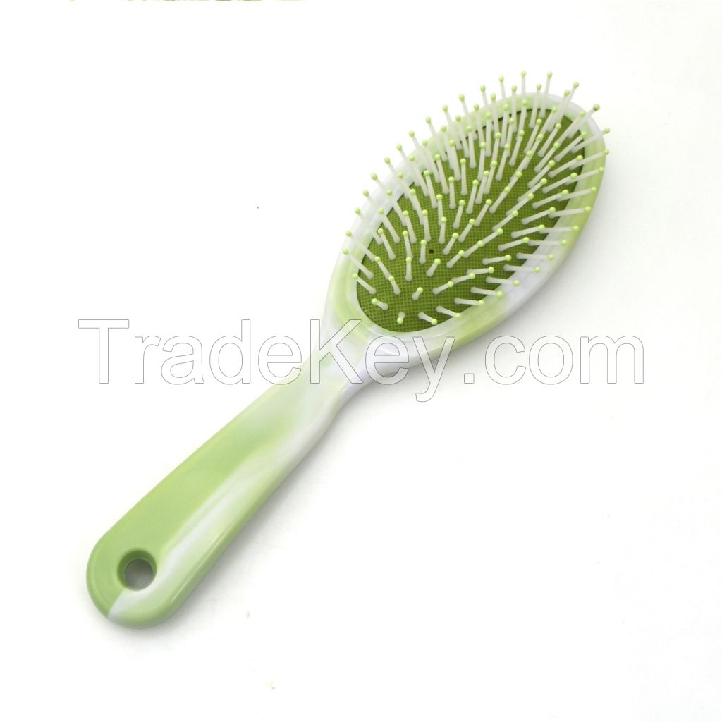 new type transparent plastic hairbrush