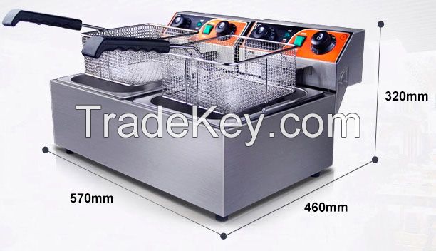 Single-tank Electric Deep Fryer