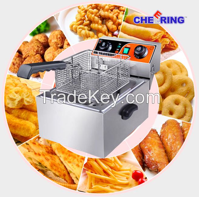 Single-tank Electric Deep Fryer