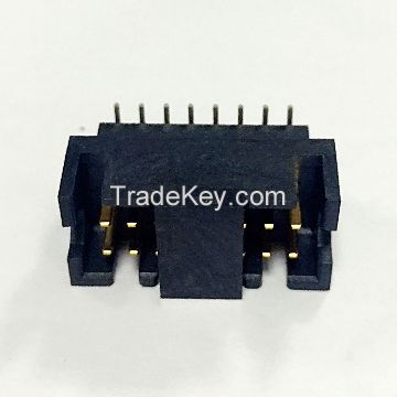 2.54mm Pitch Board to Board Connector Plug, SMT Type, Halogen Free, H=21.1mm