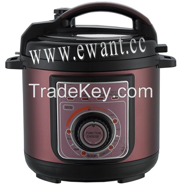 Multifuntion electric pressure cooker 2.5Quart  Mini  Mechanical style