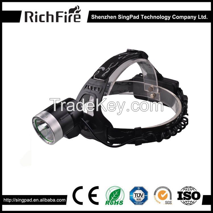 green Outdoor night version predator hunting flashlight headlamp