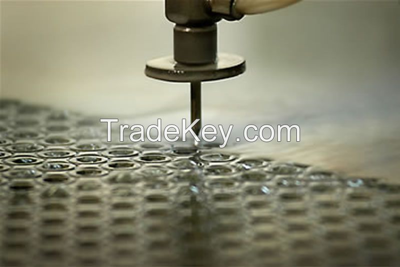 Water jet Cutting Steel Fabrication 