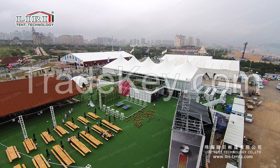 carpa doble piso galpon elegancia tent toldo tiena campana