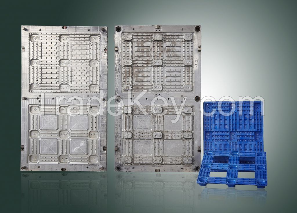 Structure foam pallet molds