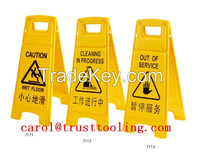 plastic wet floor safety cones mould